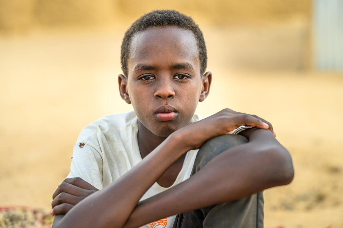 Waleed, a refugee child